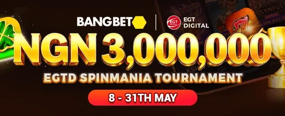 Spinmania Grand Tournament promotional banner